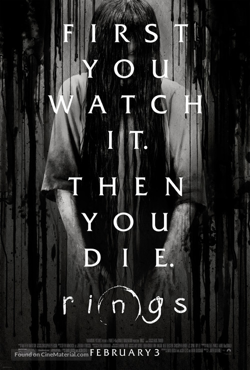 Rings - Theatrical movie poster