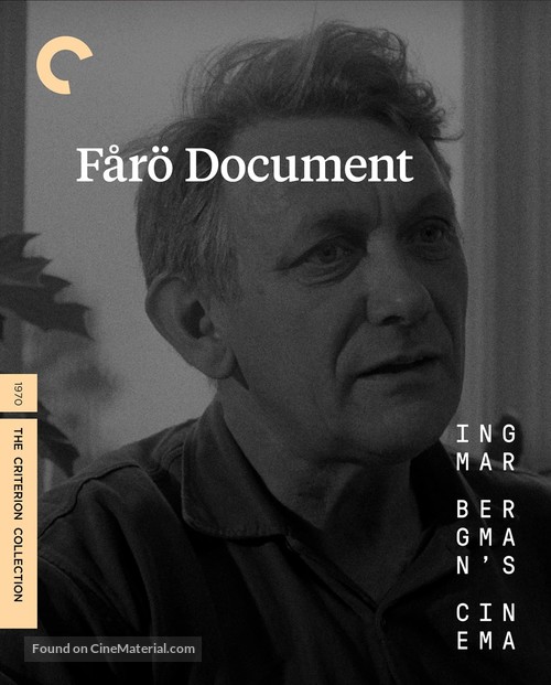 F&aring;r&ouml; dokument - Blu-Ray movie cover
