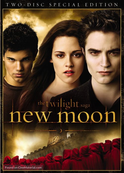The Twilight Saga: New Moon - DVD movie cover