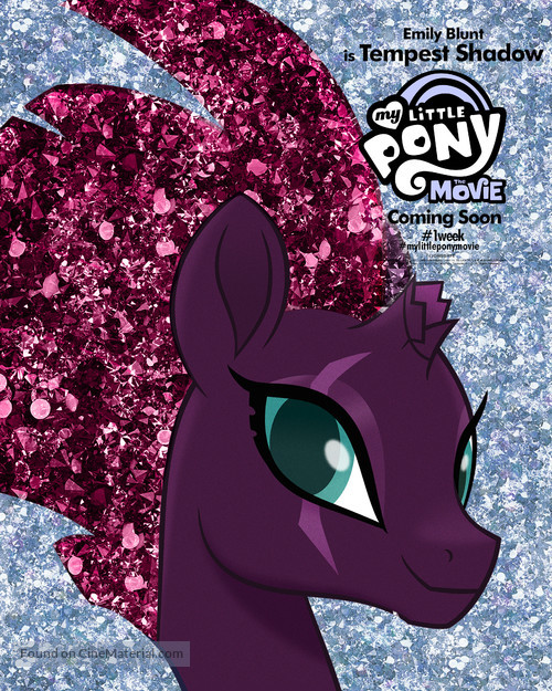 My Little Pony : The Movie - British Movie Poster