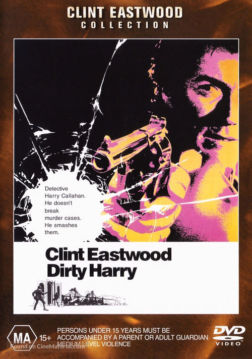 Dirty Harry - Australian DVD movie cover