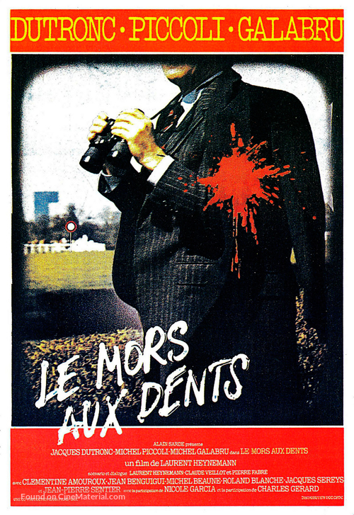 Le mors aux dents - French Movie Poster