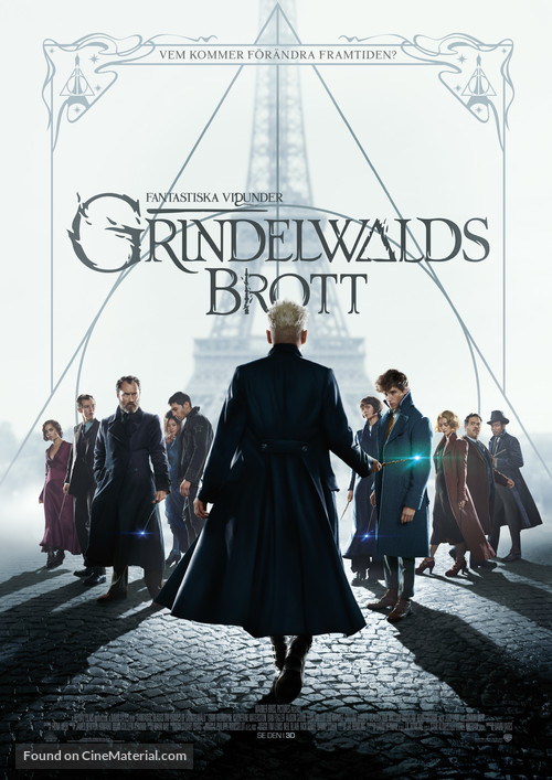 Fantastic Beasts: The Crimes of Grindelwald - Swedish Movie Poster