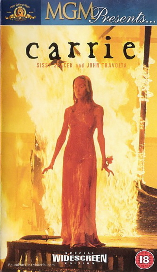 Carrie - British Movie Cover