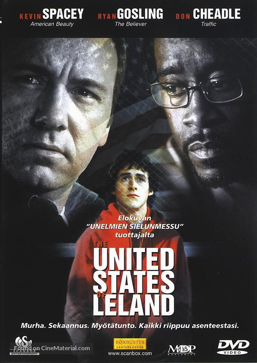 The United States of Leland - Finnish DVD movie cover