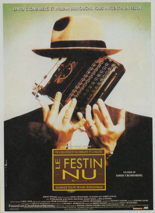 Naked Lunch - French Movie Poster