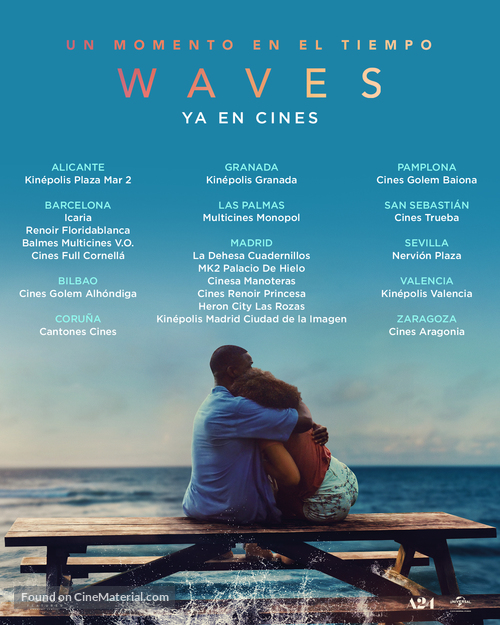 Waves - Spanish Movie Poster