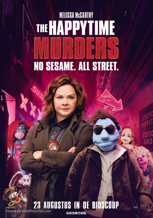 The Happytime Murders - Dutch Movie Poster