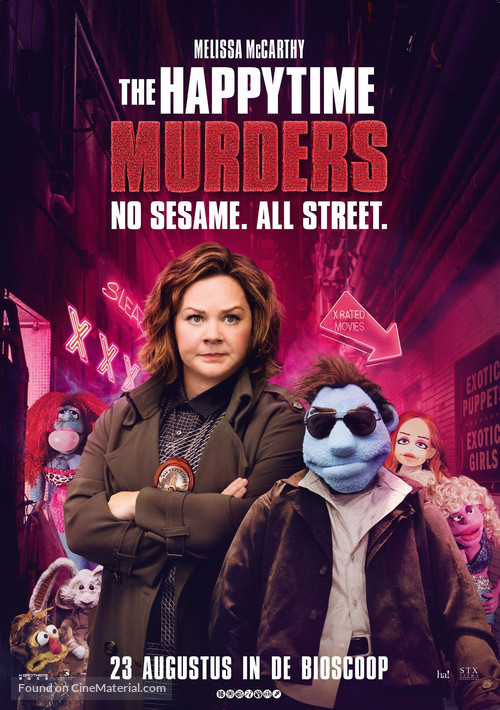 The Happytime Murders - Dutch Movie Poster