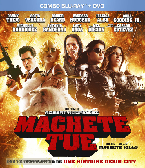 Machete Kills - Canadian Blu-Ray movie cover