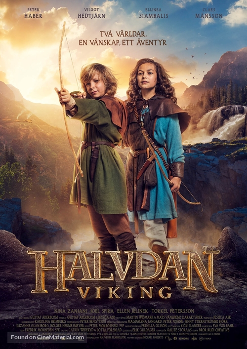 Halvdan Viking - Swedish Movie Poster