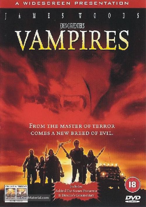 Vampires - British DVD movie cover