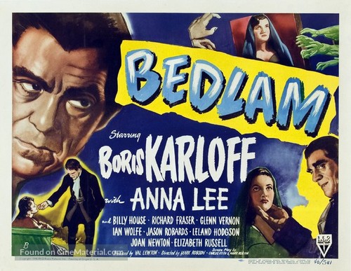 Bedlam - Movie Poster