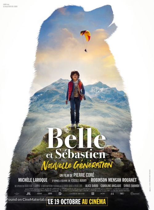 Belle et S&eacute;bastien: Nouvelle G&eacute;n&eacute;ration - French Movie Poster