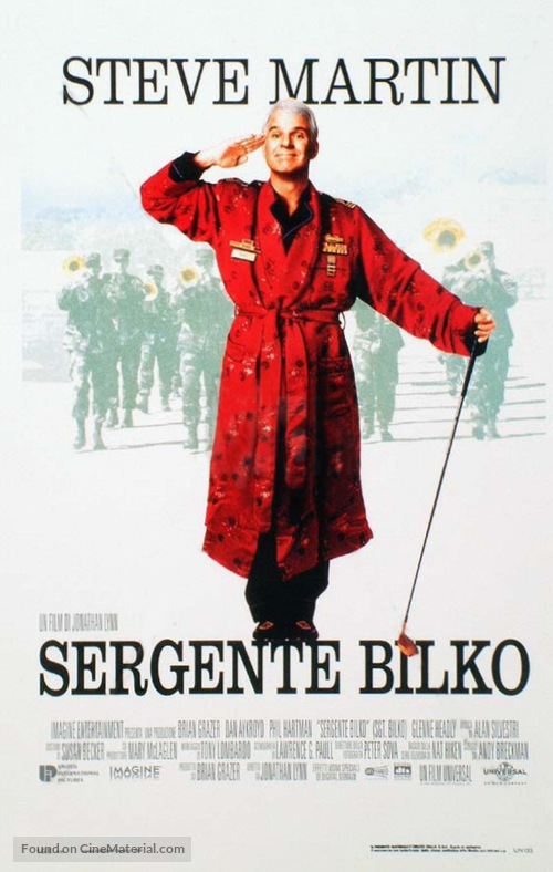 Sgt. Bilko - Italian Theatrical movie poster