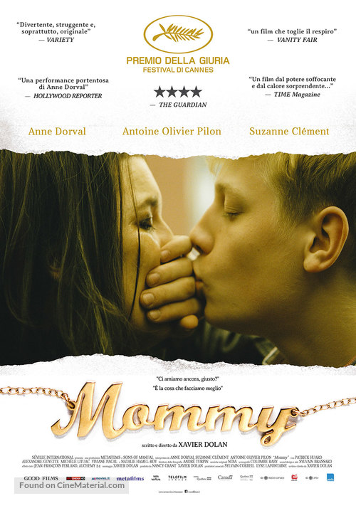 Mommy - Italian Movie Poster