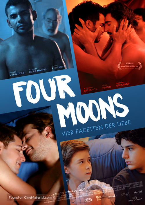 Cuatro lunas - German Movie Poster