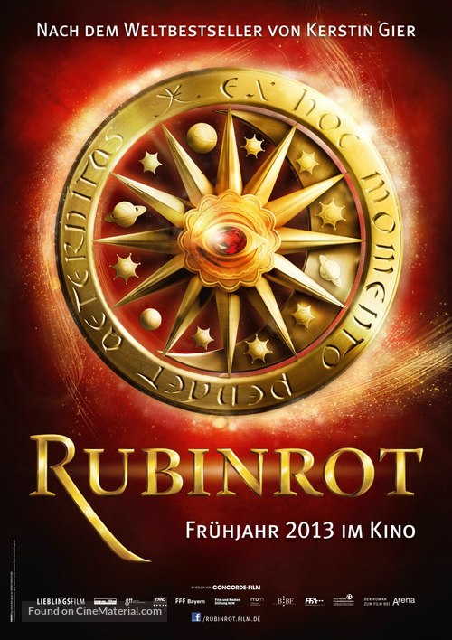 Rubinrot - German Movie Poster