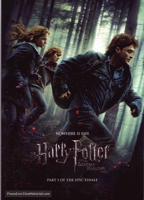 Harry Potter and the Deathly Hallows - Part 1 - British Movie Poster