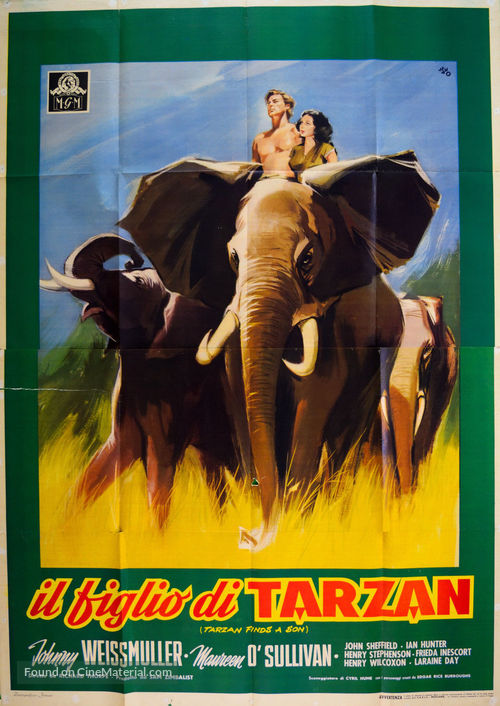 Tarzan Finds a Son! - Italian Movie Poster