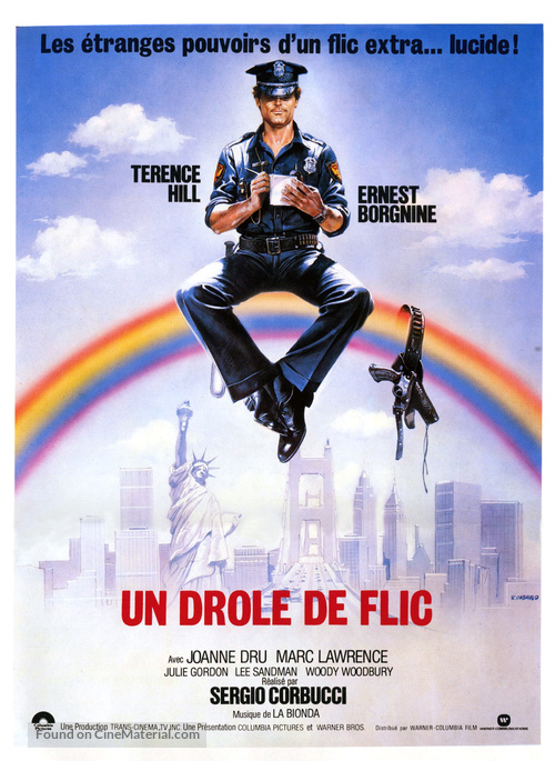 Poliziotto superpi&ugrave; - French Movie Poster