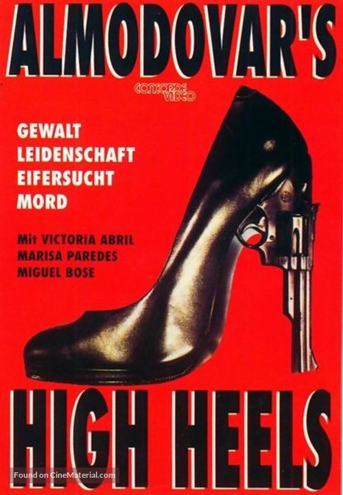 Tacones lejanos - German Movie Cover