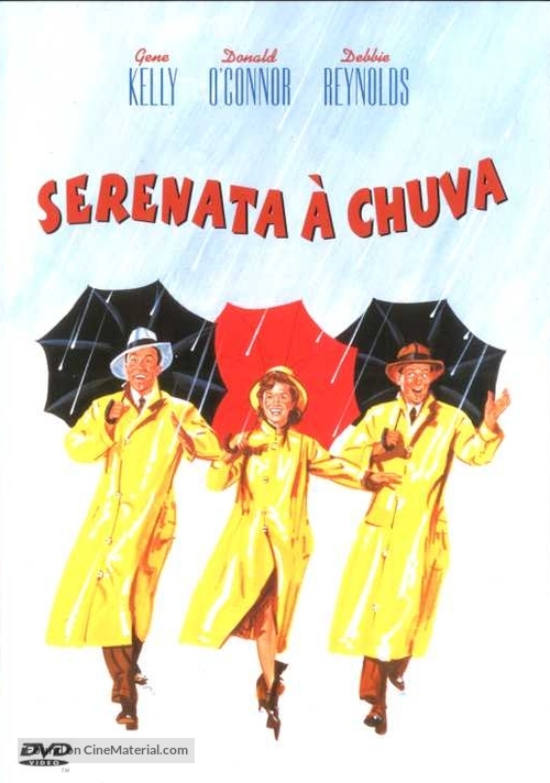 Singin&#039; in the Rain - Portuguese DVD movie cover