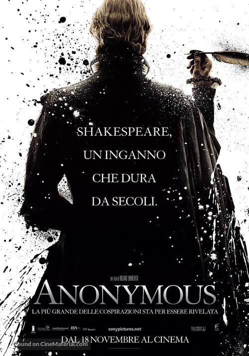 Anonymous - Italian Movie Poster
