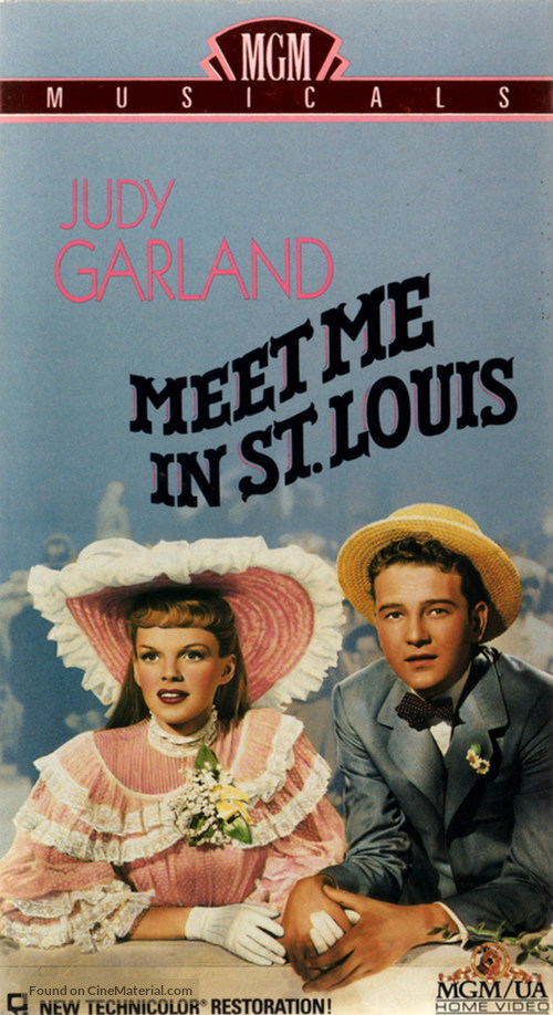 Meet Me in St. Louis - VHS movie cover