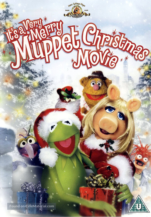 It&#039;s a Very Merry Muppet Christmas Movie - British DVD movie cover