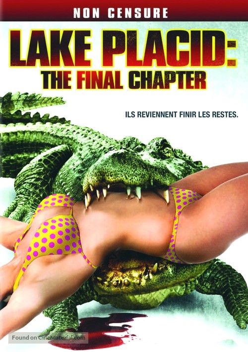 Lake Placid: The Final Chapter - French DVD movie cover