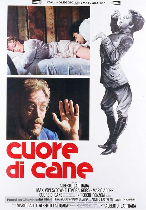 Cuore di cane - Italian Movie Poster