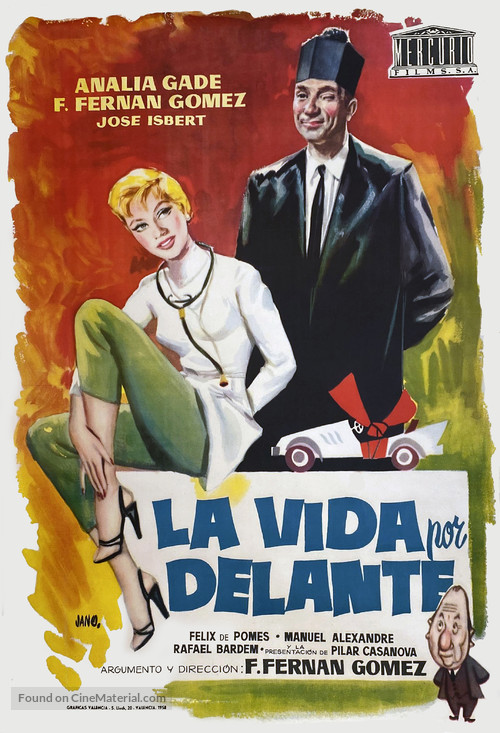 La vida por delante - Spanish Movie Poster