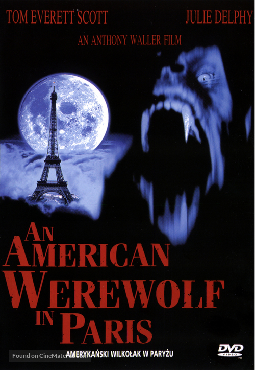 An American Werewolf in Paris - Polish Movie Cover