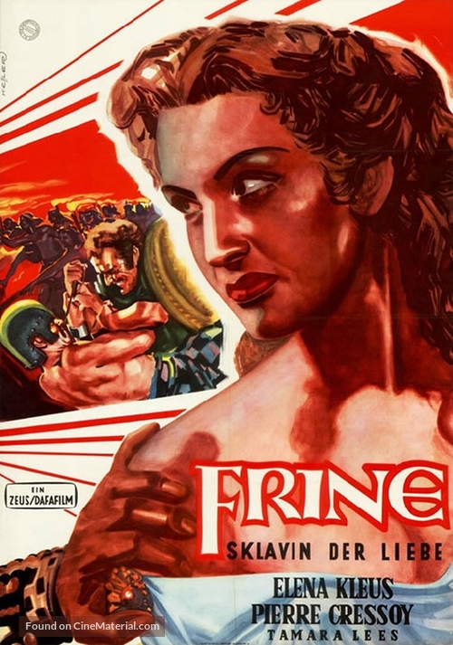 Frine, cortigiana d&#039;Oriente - German Movie Poster