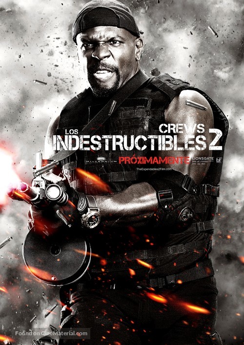 The Expendables 2 - Chilean Movie Poster