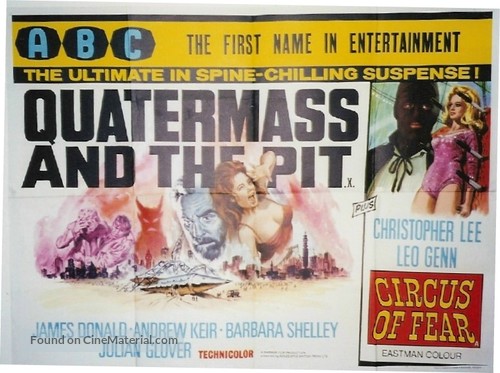 Quatermass and the Pit - British Movie Poster