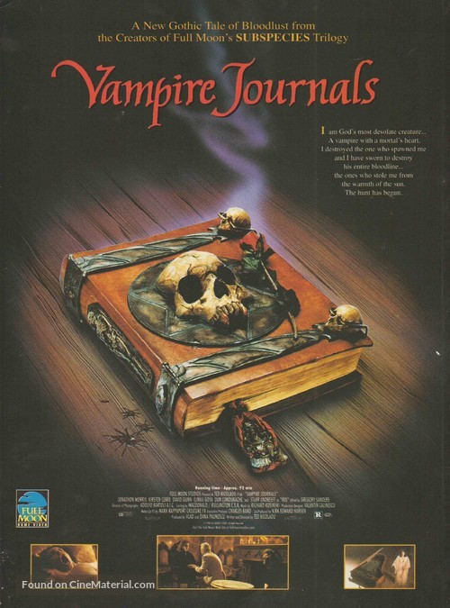 Vampire Journals - Movie Poster