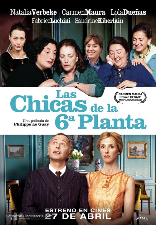 Les femmes du 6&egrave;me &eacute;tage - Spanish Movie Poster