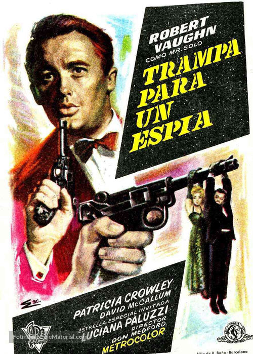 To Trap a Spy - Spanish Movie Poster