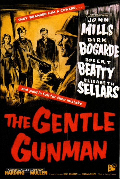 The Gentle Gunman - British Movie Poster