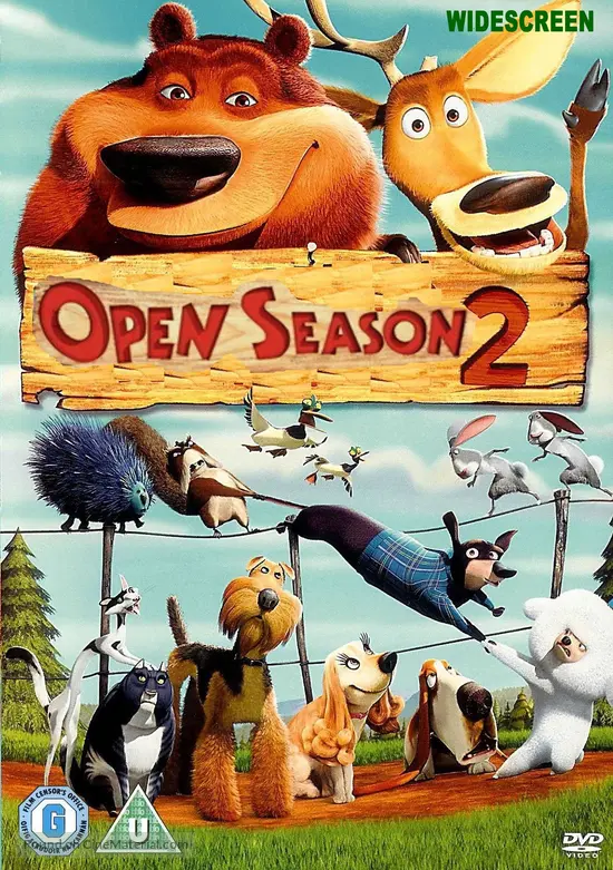 Open Season 2 - British DVD movie cover