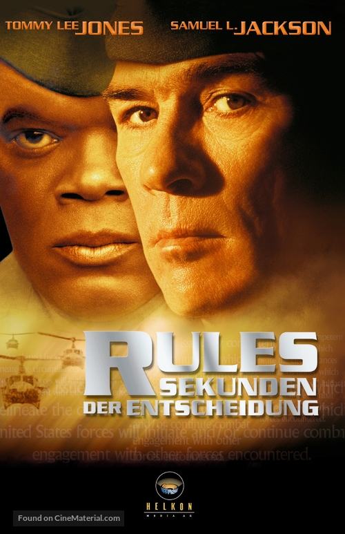 Rules Of Engagement - German Movie Cover