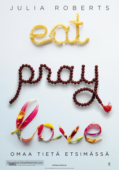 Eat Pray Love - Finnish Movie Poster