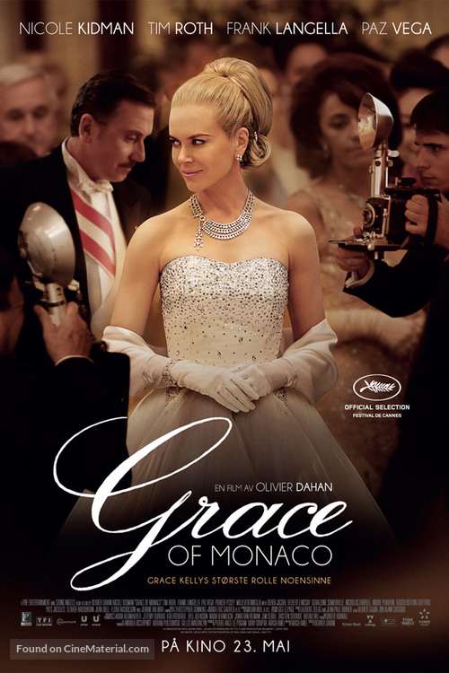 Grace of Monaco - Norwegian Movie Poster