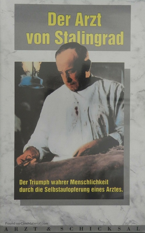 Der Arzt von Stalingrad - German VHS movie cover