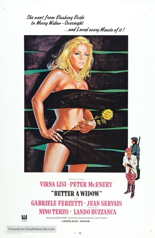 Meglio vedova - Movie Poster