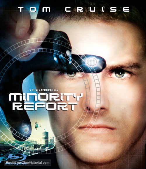 Minority Report - Blu-Ray movie cover