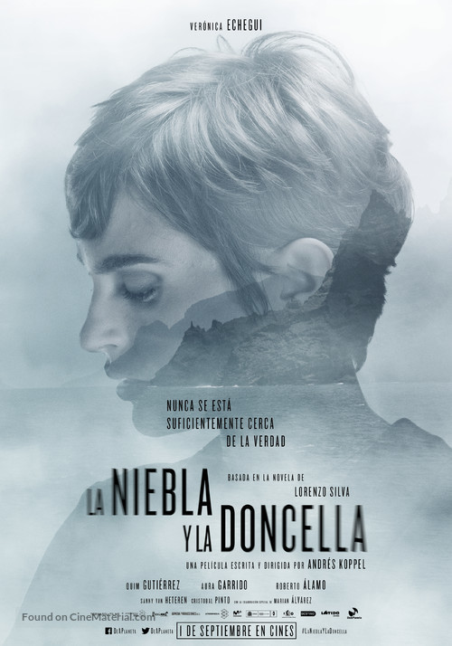 La niebla y la doncella - Spanish Movie Poster