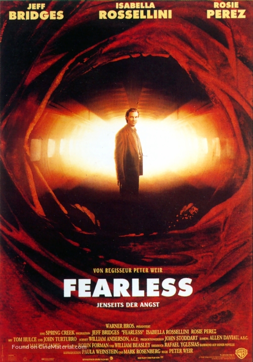 Fearless - German Movie Poster